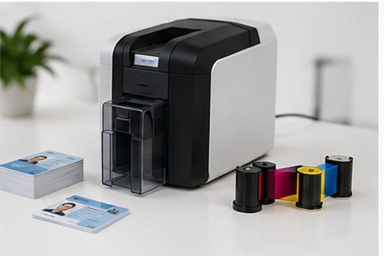 Professionel ID-kortprinter til plastkortproduktion